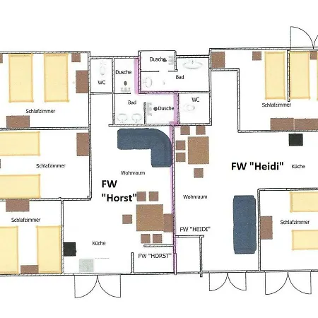 Grillstube Lejlighed